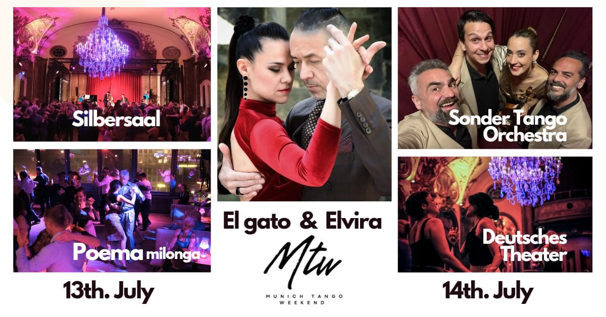 MTW with Michael & Elvira\/ Sonder Tango Orchestra\/ stages milongas Gala milonga at Deutsches Theater