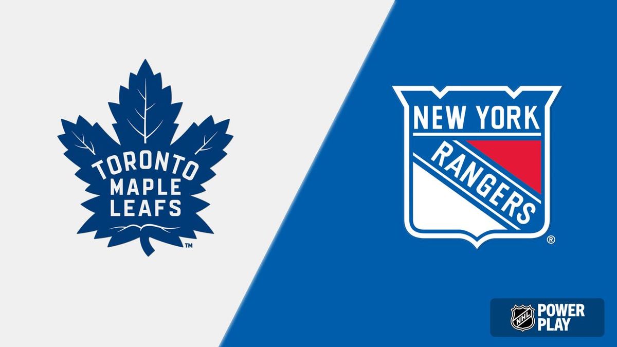 Toronto Maple Leafs at New York Rangers