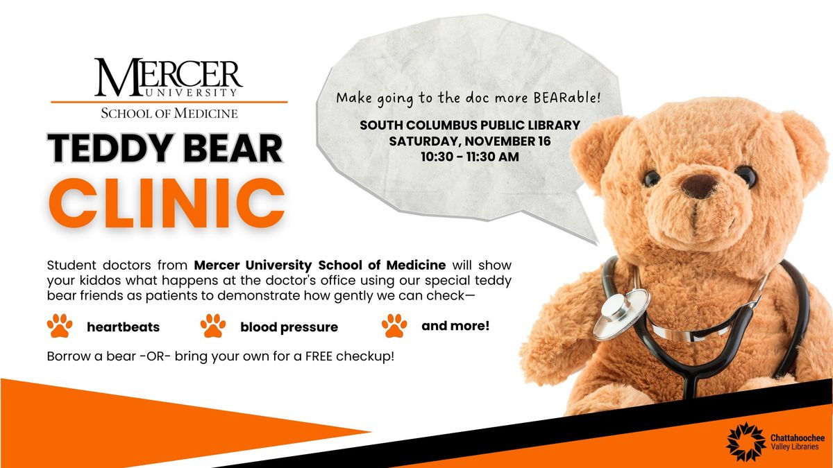 Mercer School of Medicine Teddy Bear Clinic