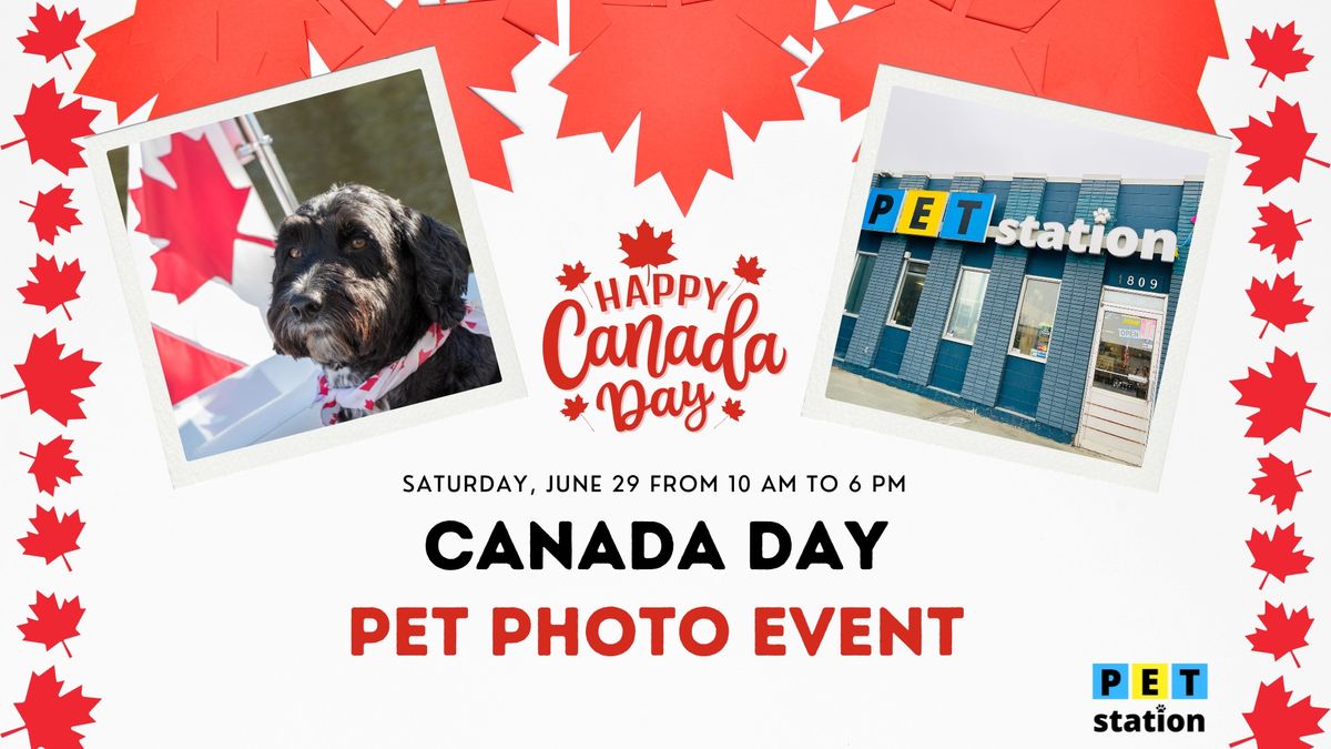 Canada Day Pet Photo Event