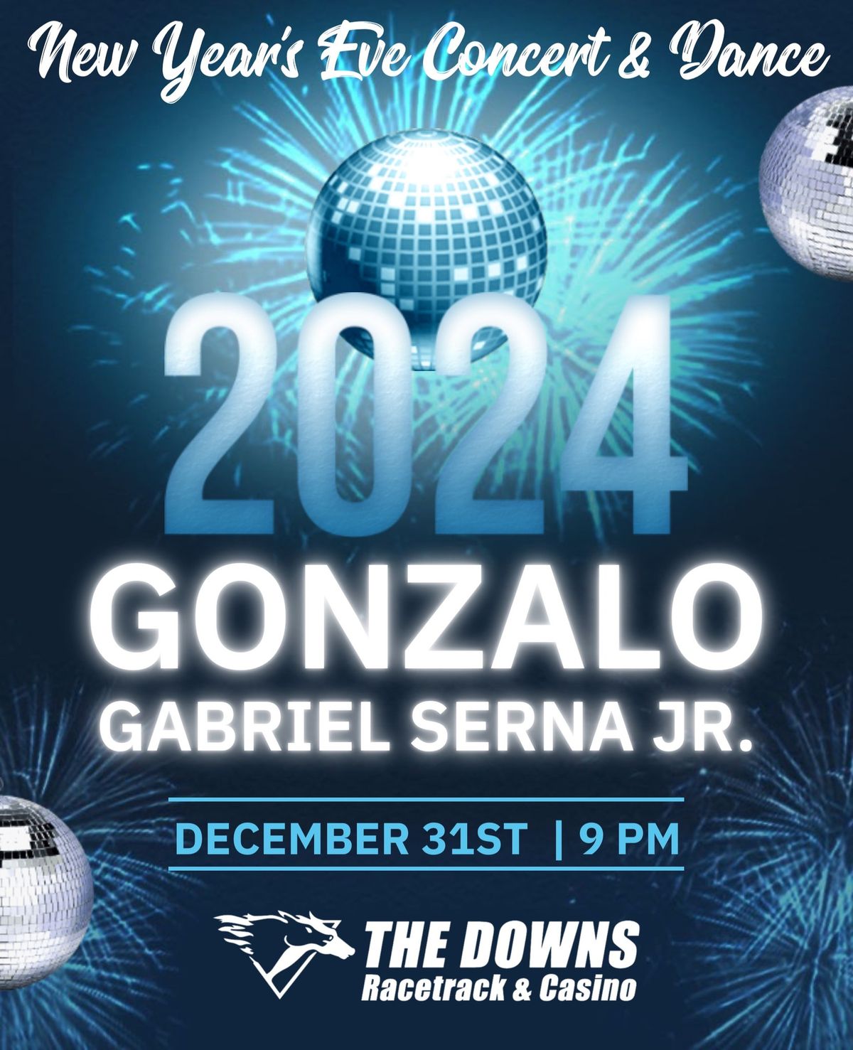 NYE with GONZALO at the Albuquerque Downs Racetrack & Casino