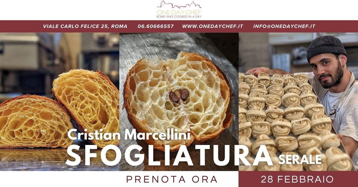 SFOGLIATURA A MANO SERALE con Cristian Marcellini - 28 Febbraio 2025