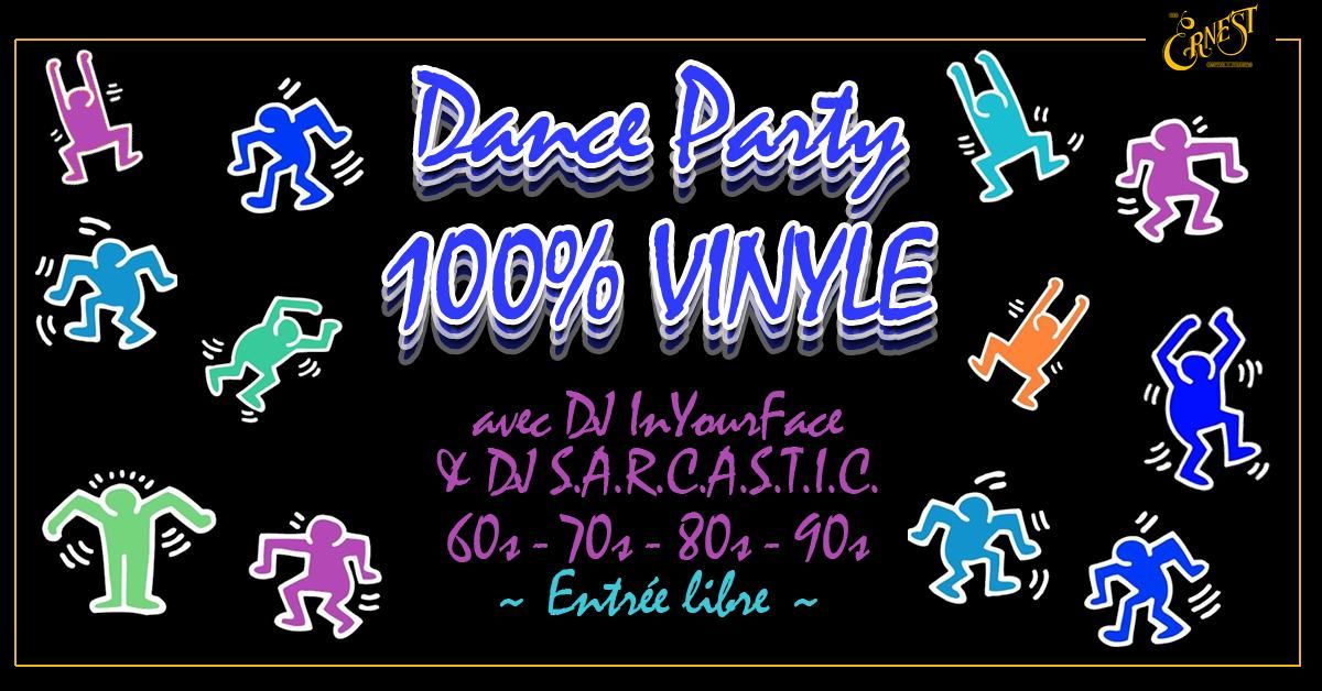 Dance Party 100% vinyle (60s, 70s, 80s, 90s)