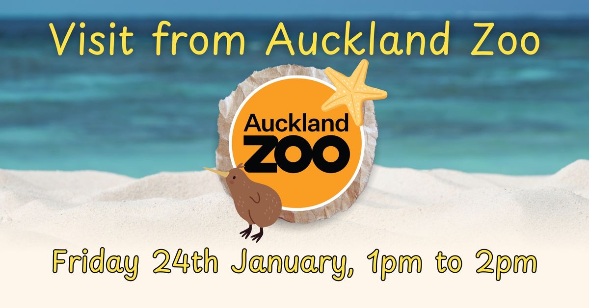 Visit from Auckland Zoo