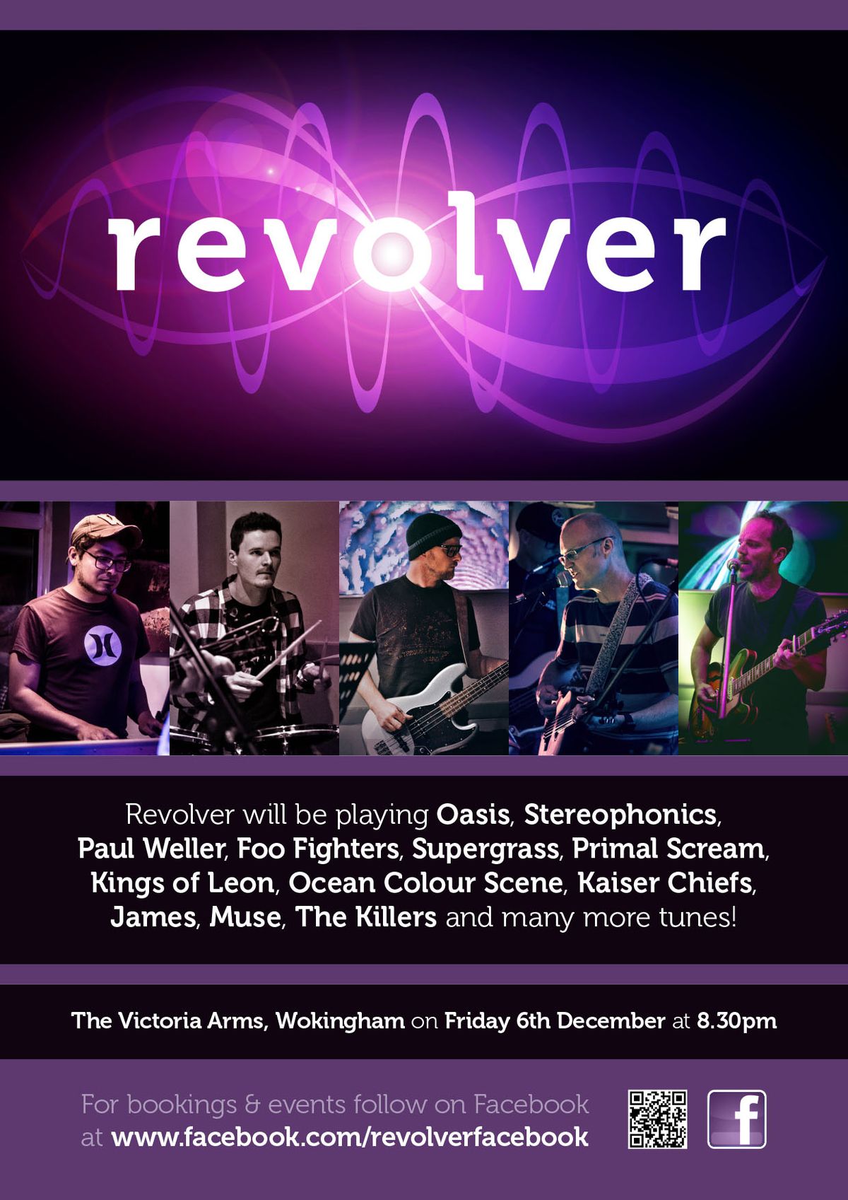 Revolver Gig at The Victoria Arms in Wokingham - 8.30pm