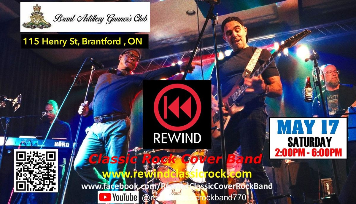 REWIND at the Gunner's Club - Brantford