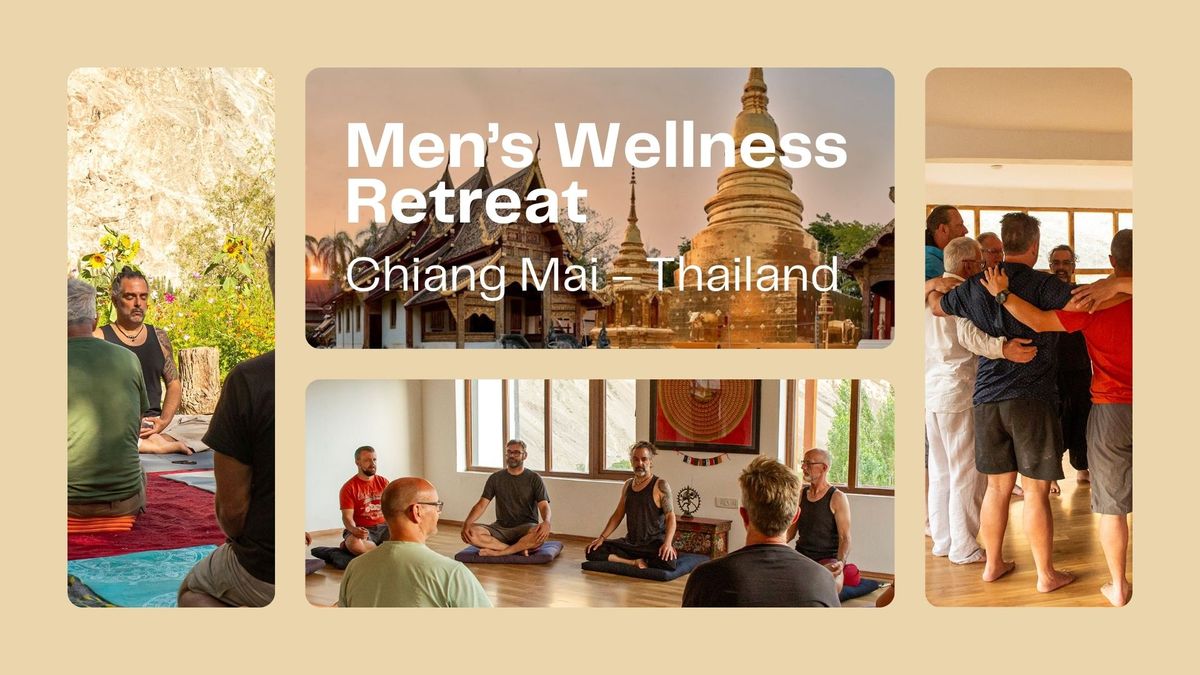 5 Day Yoga, Meditation & Wellness Retreat For Men in Thailand