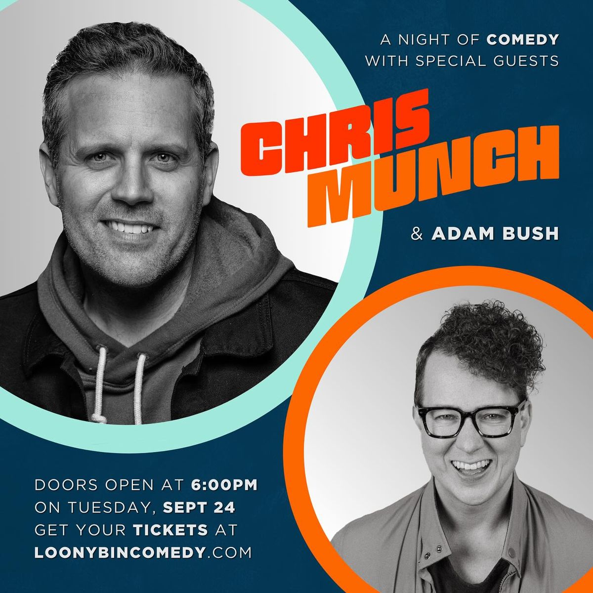 Chris Munch & Adam Bush at the Loony Bin