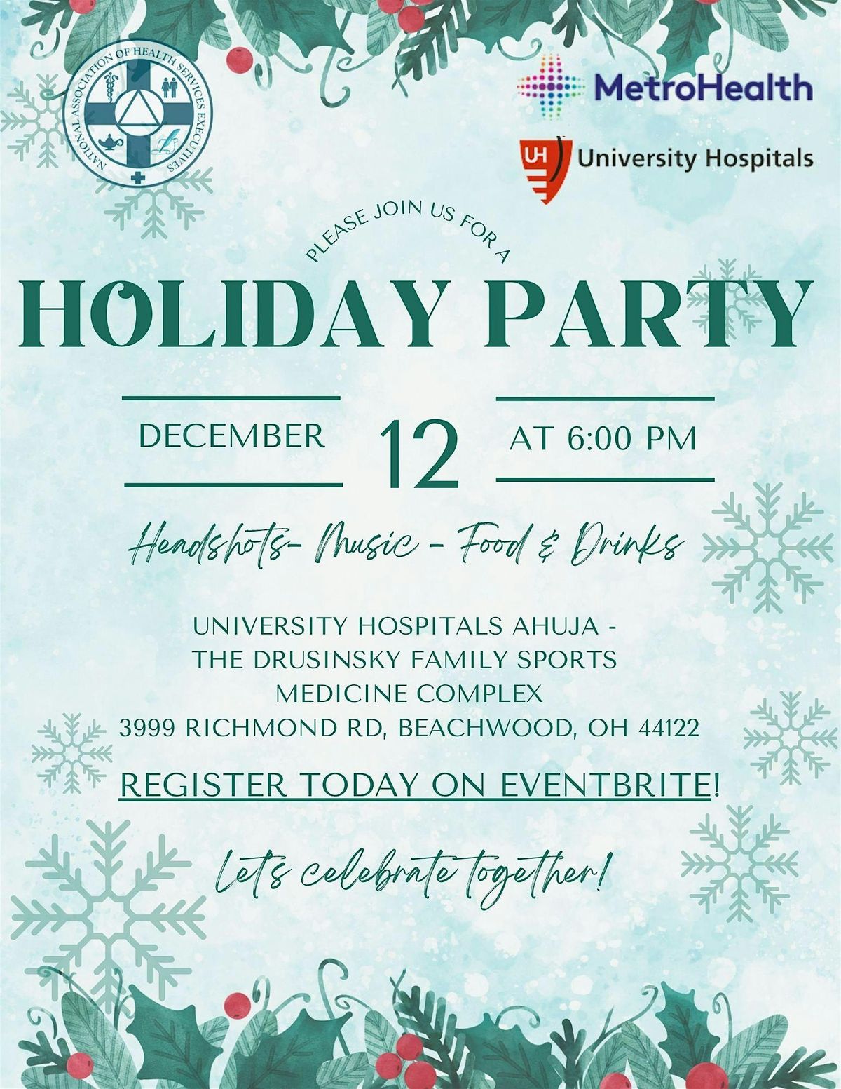 Northeast Ohio NAHSE 2025 Holiday Party