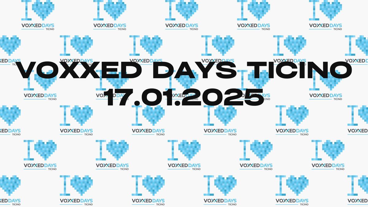 Voxxed Days Ticino 2025