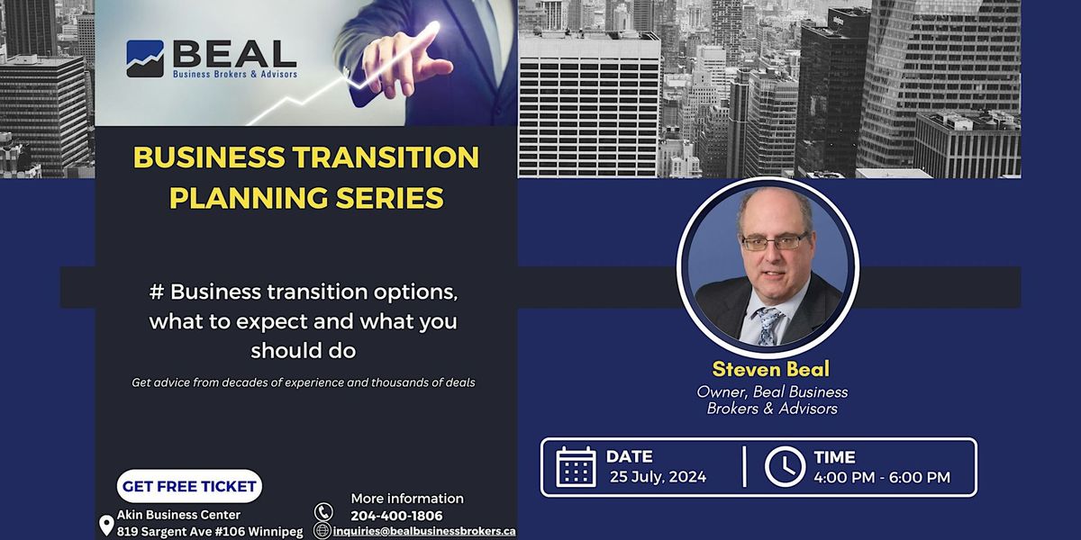 Business Transition Planning Series