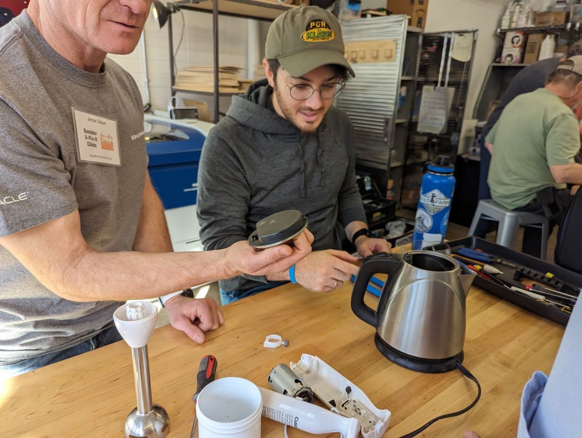 Boulder U-Fix-It Clinic at BLDG61