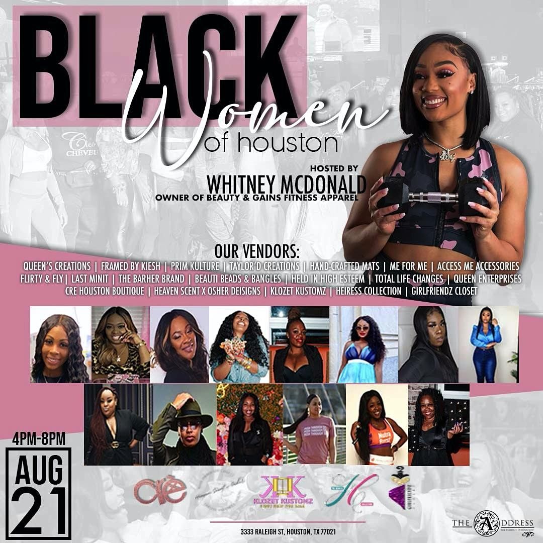 Black Women of Houston pop up