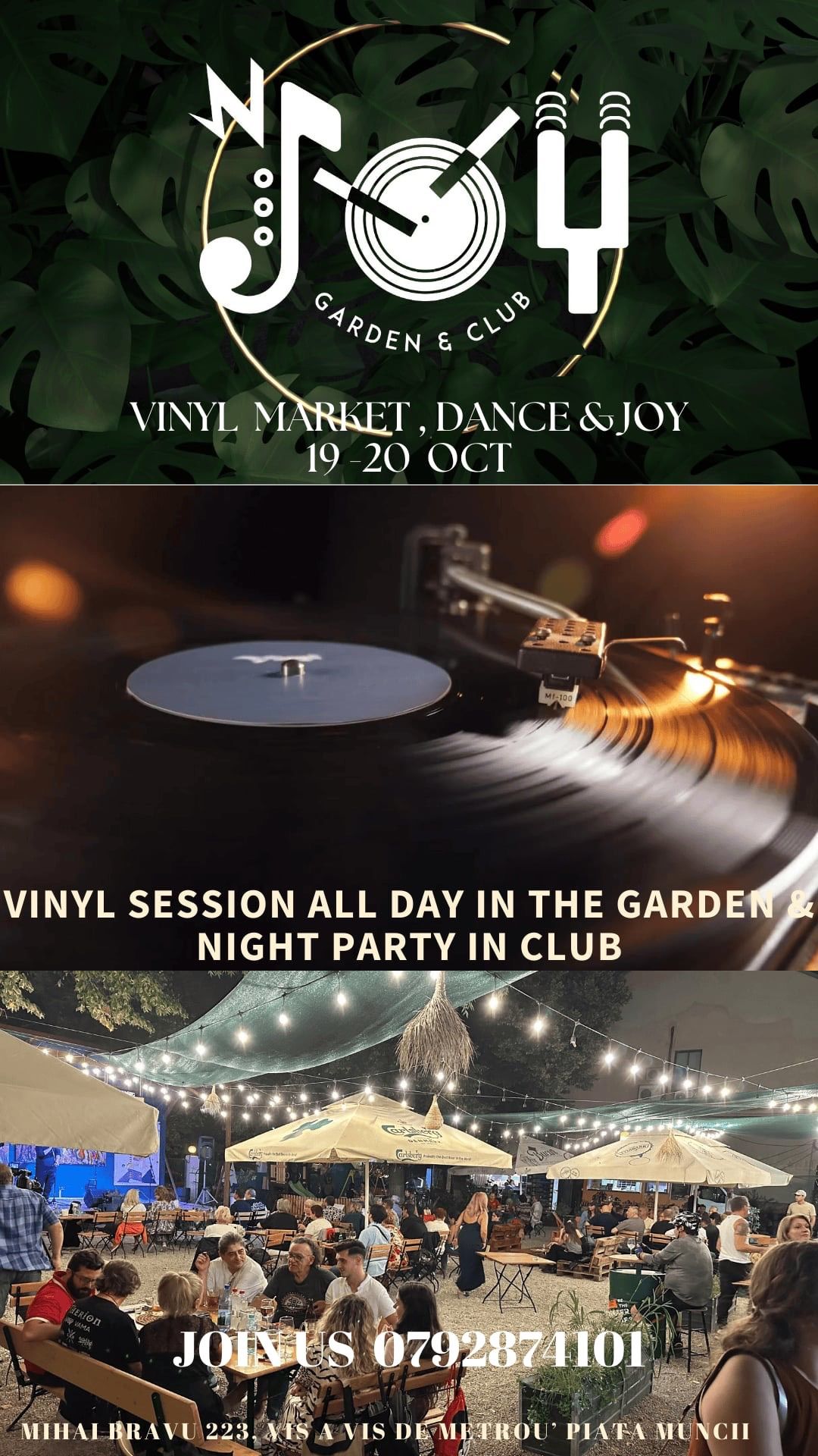 VINYL MARKET, DANCE & JOY at nJOY