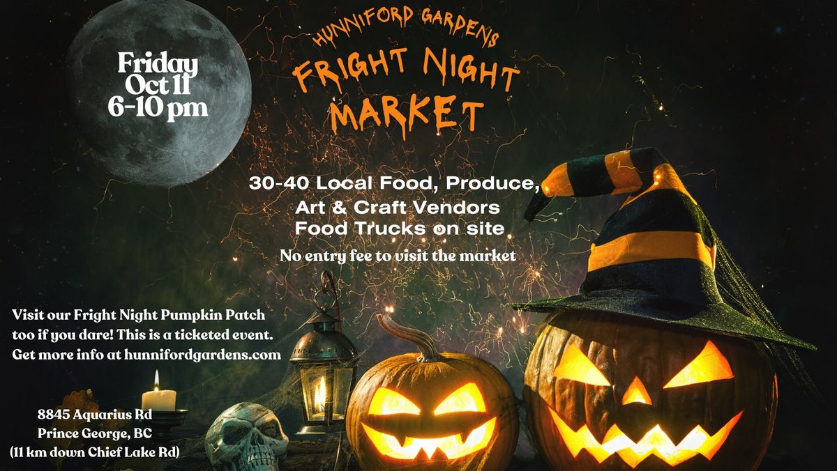 Hunniford Gardens Fright Night Market