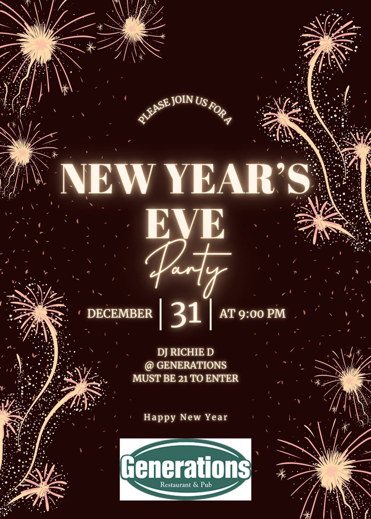 New Years Eve Party w\/ DJ Richie D