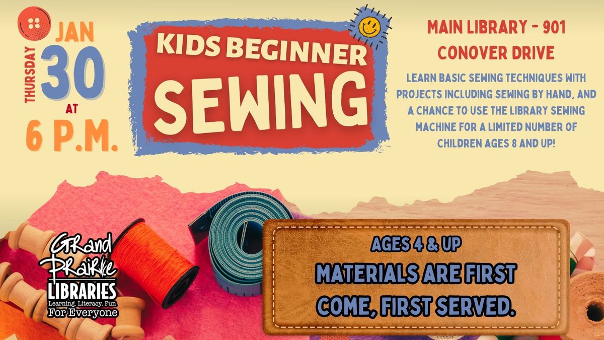 Kids Beginner Sewing