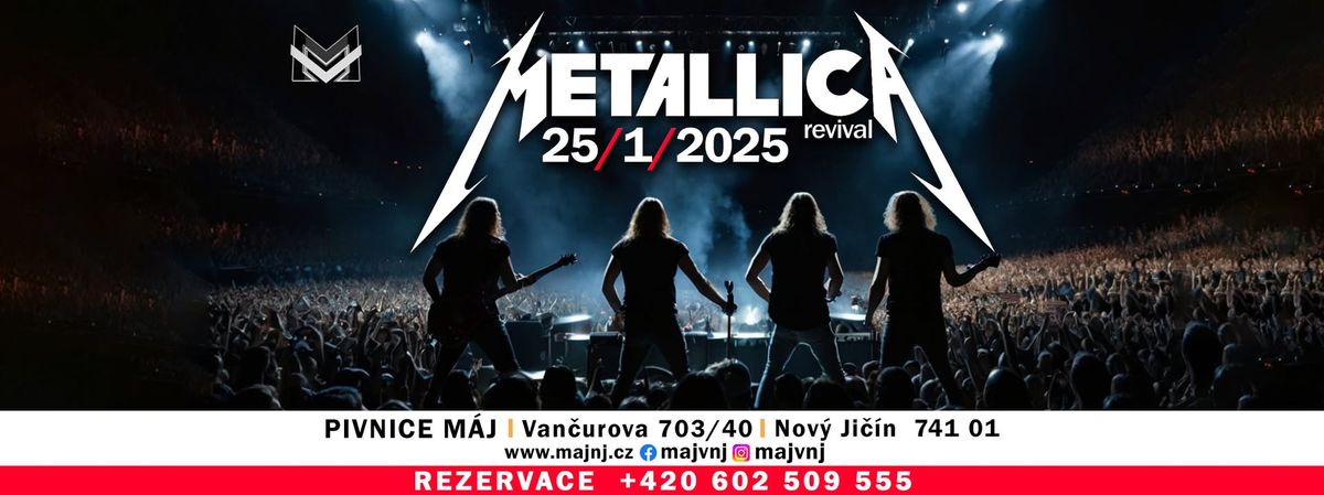 Metallica revival \/ 25 - 1 \/ Pivnice M\u00e1j