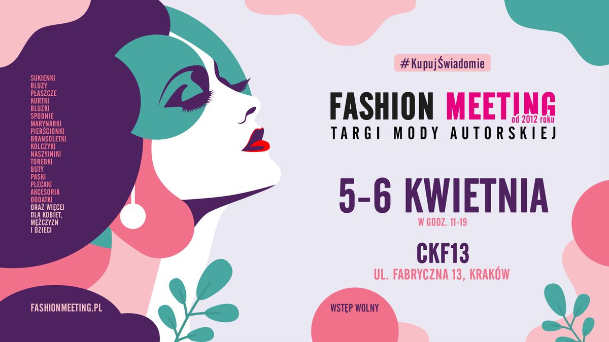 Fashion Meeting Krak\u00f3w - targi mody autorskiej