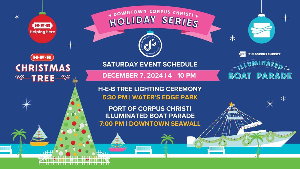 HEB Christmas Tree & The Port of Corpus Christi Illuminated Boat Parade