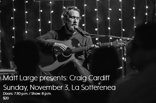 Matt Large presents: Craig Cardiff