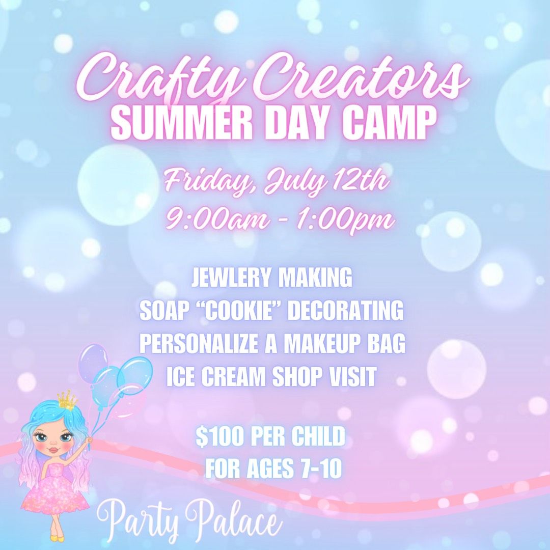 Crafty Creators Summer Day Camp