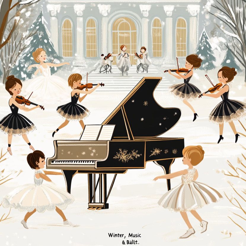 Winter. Music. Ballet.