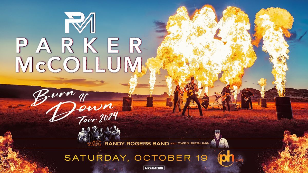 Parker McCollum: Burn It Down Tour with Special Guest Randy Rogers Band in Las Vegas, NV