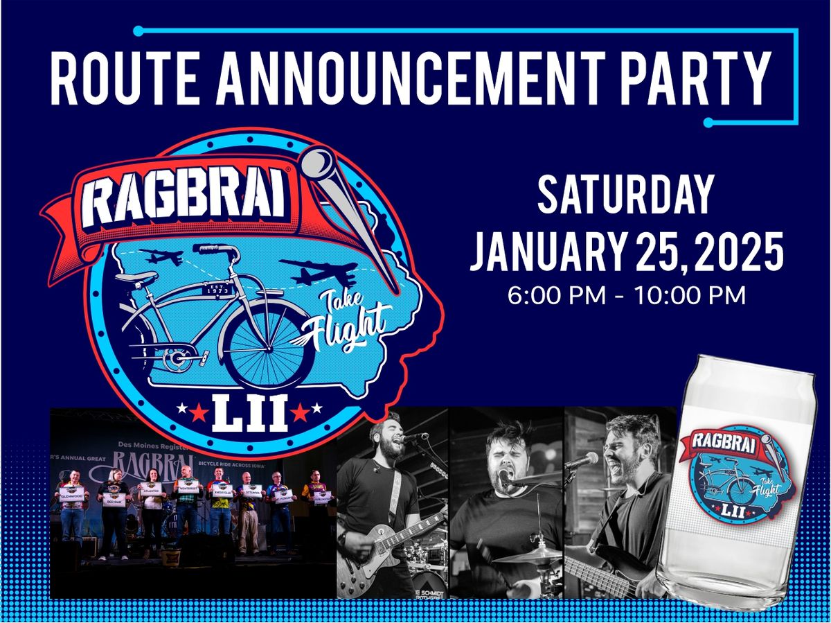 RAGBRAI Route Announcement Party