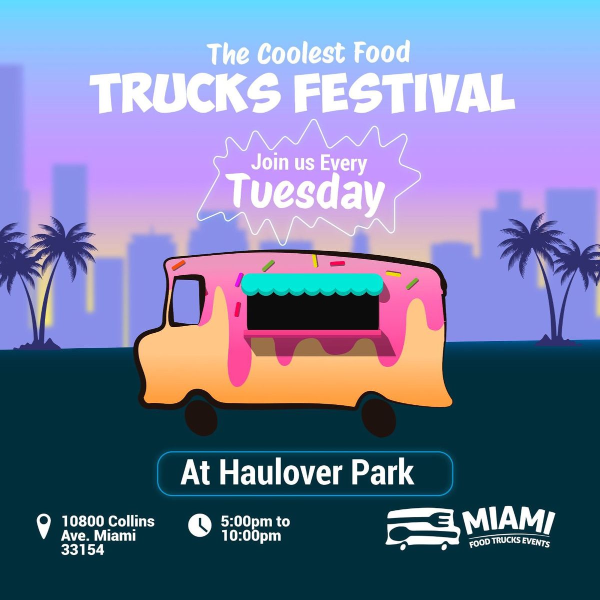 Food Trucks Tuesdays At Haulover Park