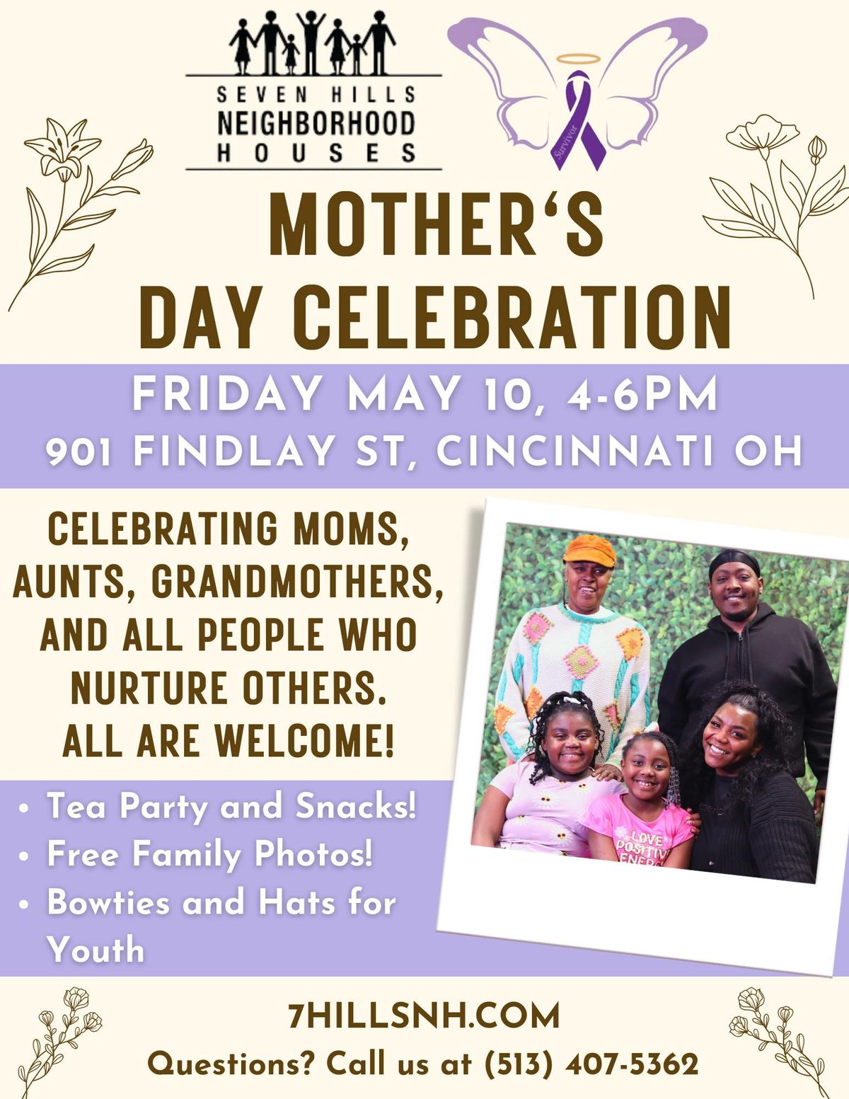 Mother's Day Celebration at the Neighborhood House!