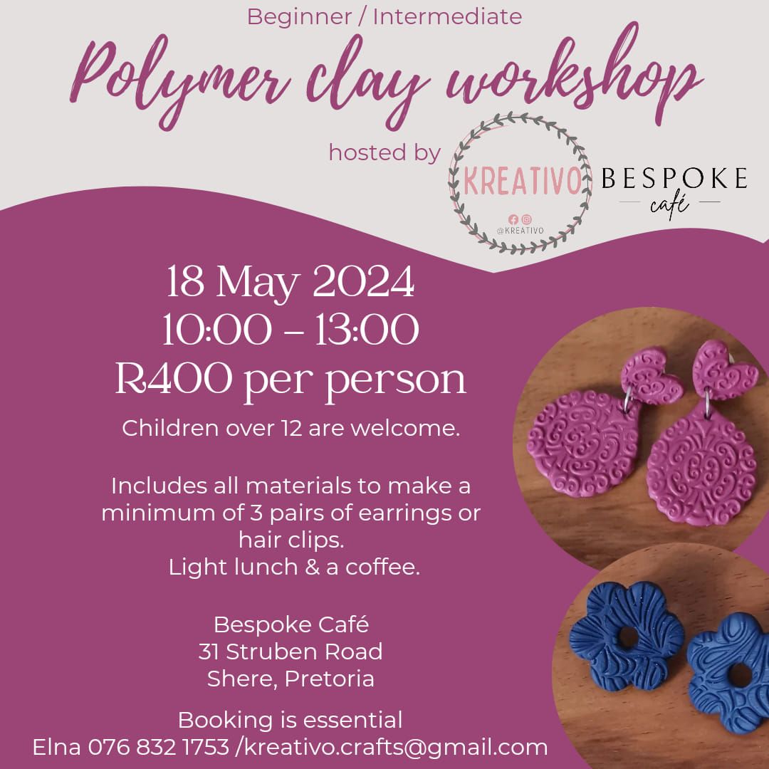 Polymer clay workshop 