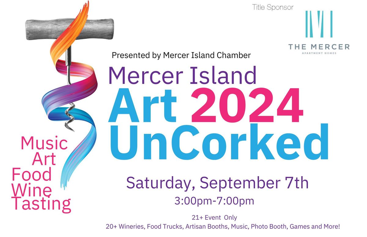 Mercer Island Art Uncorked