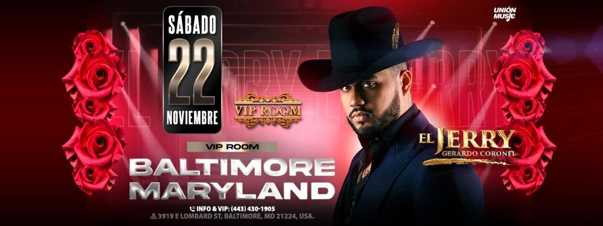 EL JERRY GERARDO CORONEL EN BALTIMORE