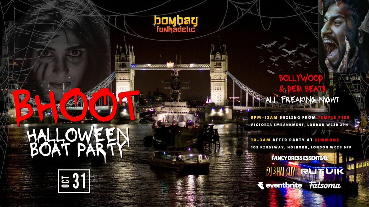 BHOOT Halloween Boat Party and After Party