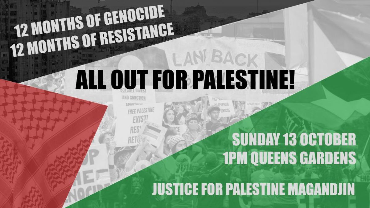 All Out for Palestine - Rally and March