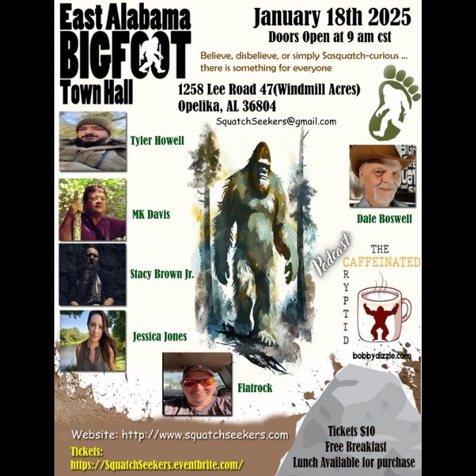 East Alabama Bigfoot Town Hall