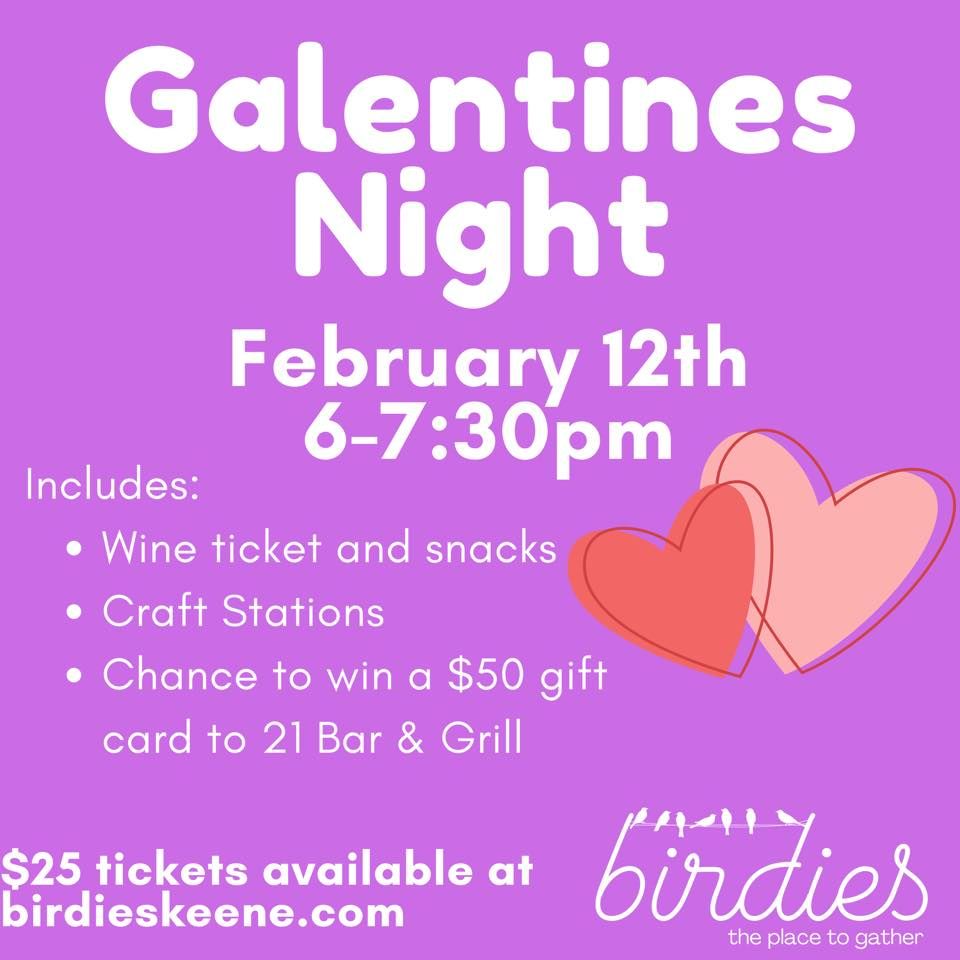 Galentine\u2019s Night at Birdies!