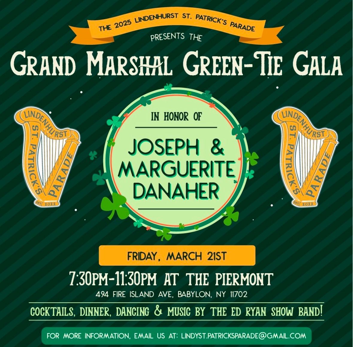 St. Patrick\u2019s Parade Green-Tie Gala