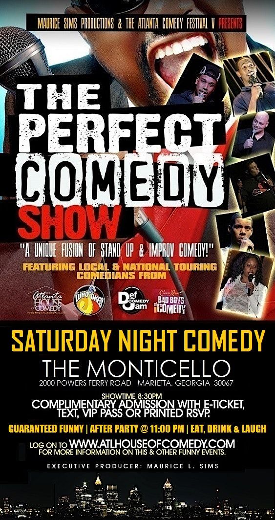 The Perfect Thursday Comedy Show in Atlanta