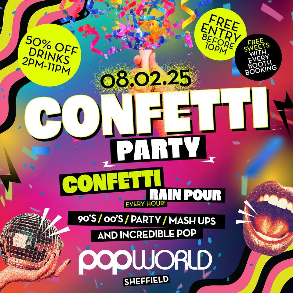 Confetti Party Saturday