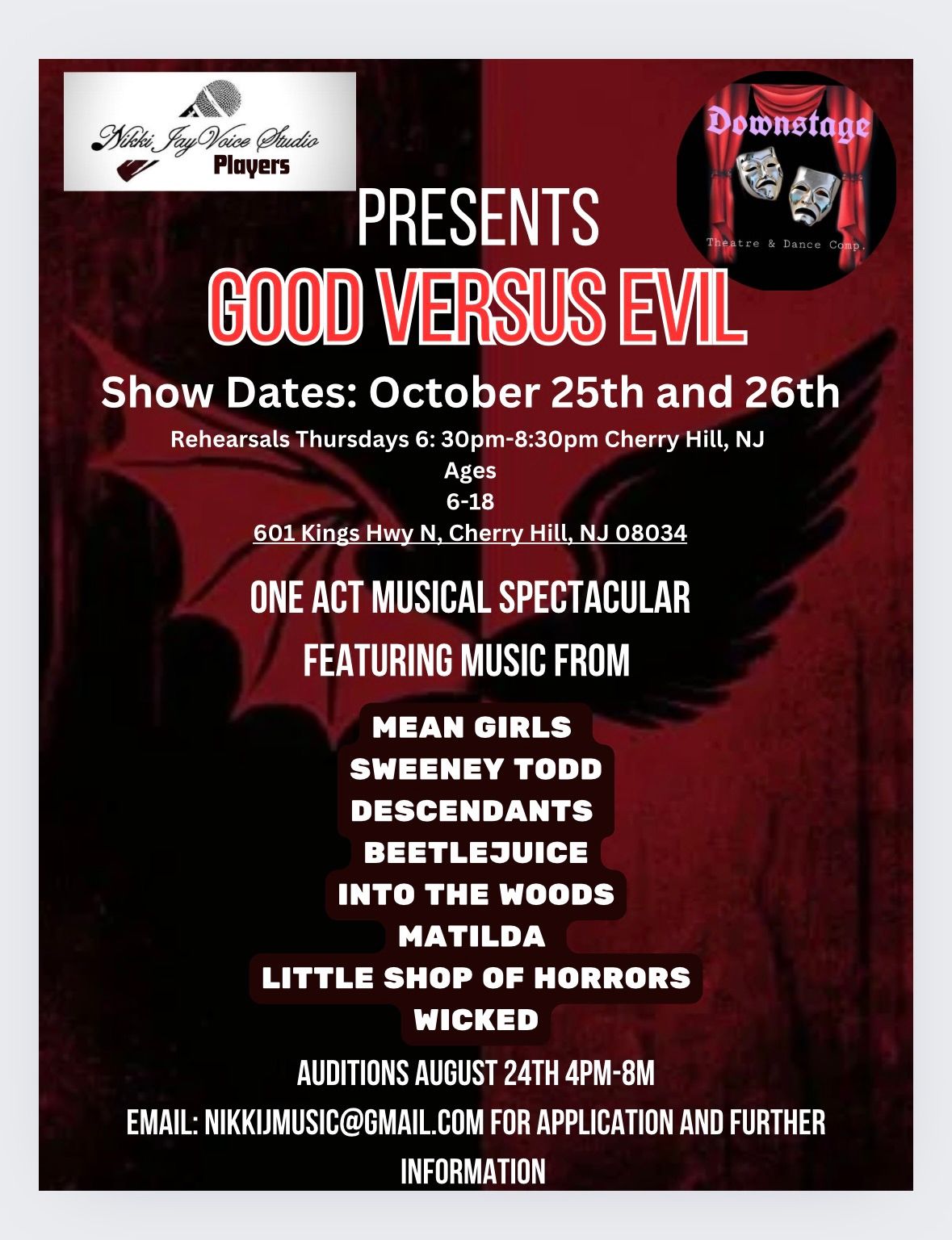 Good Versus Evil Musical Showcase Event 