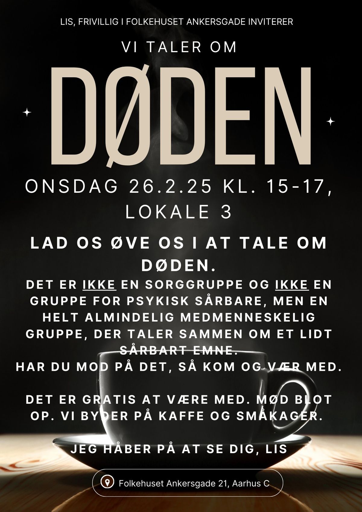 Vi taler om d\u00f8den