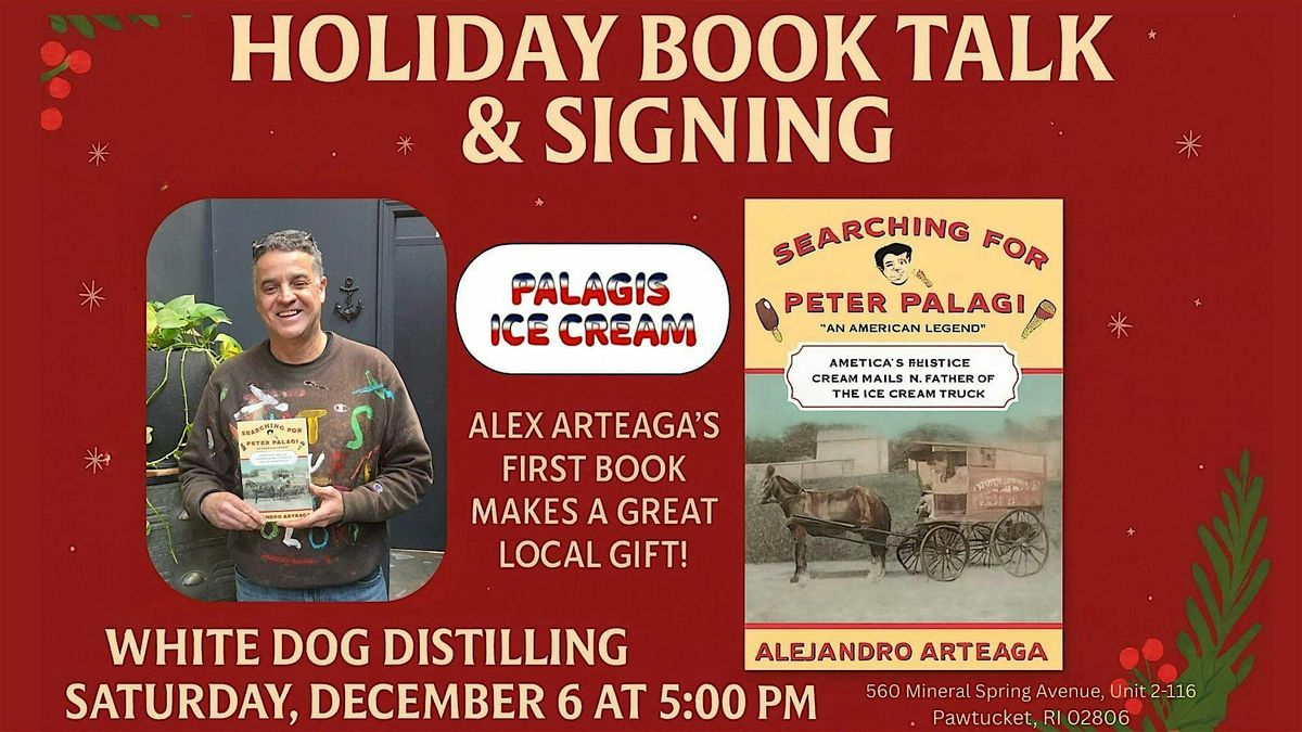 Palagis Ice Cream Holiday Book Talk & Signing