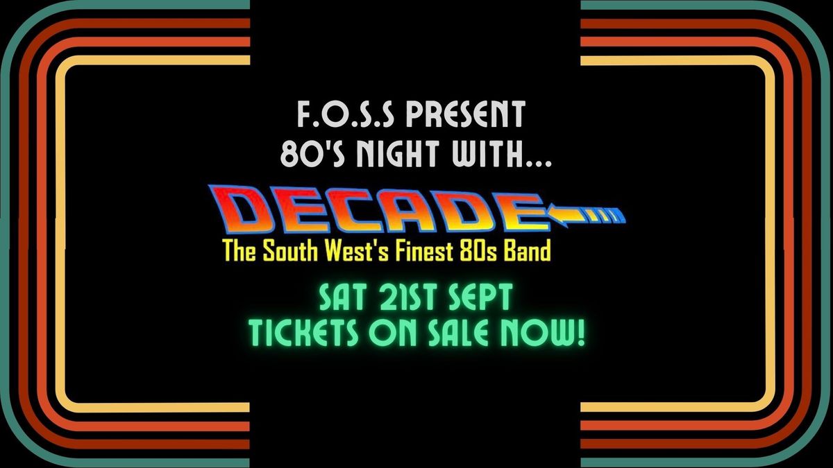 80's Night - Live music