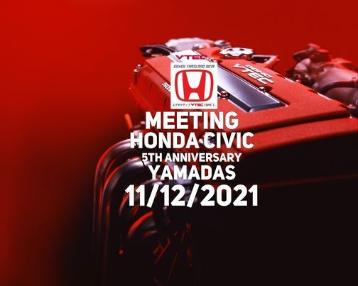 Meeting Honda Civic 5th anniversary yamadas