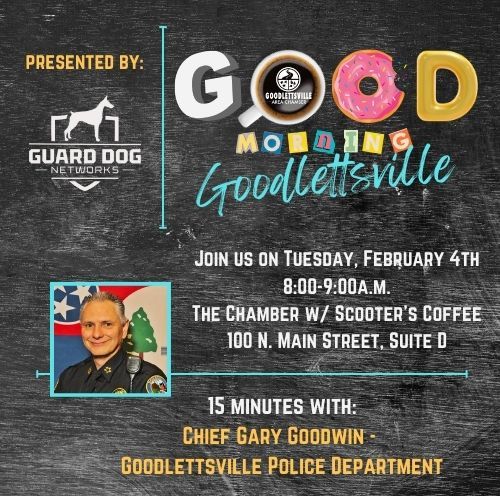 Good Morning Goodlettsville at The Chamber with Scooter's Coffee!