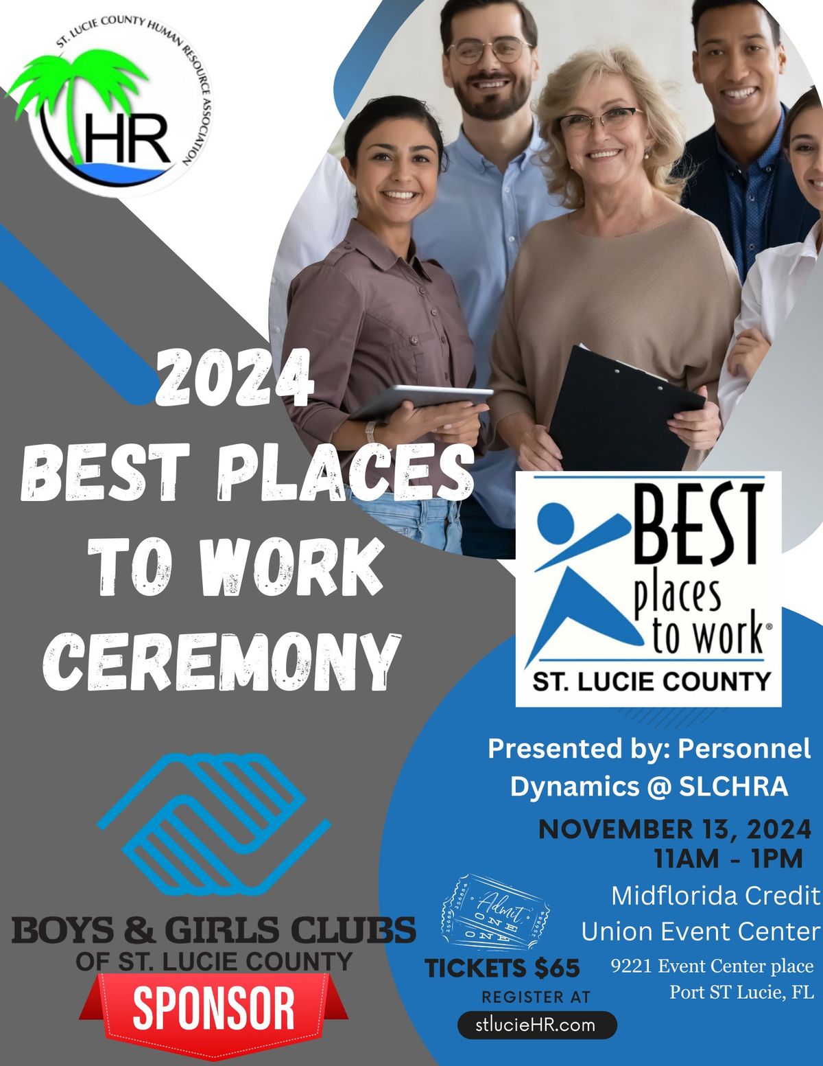 Best Places to Work awards ceremony