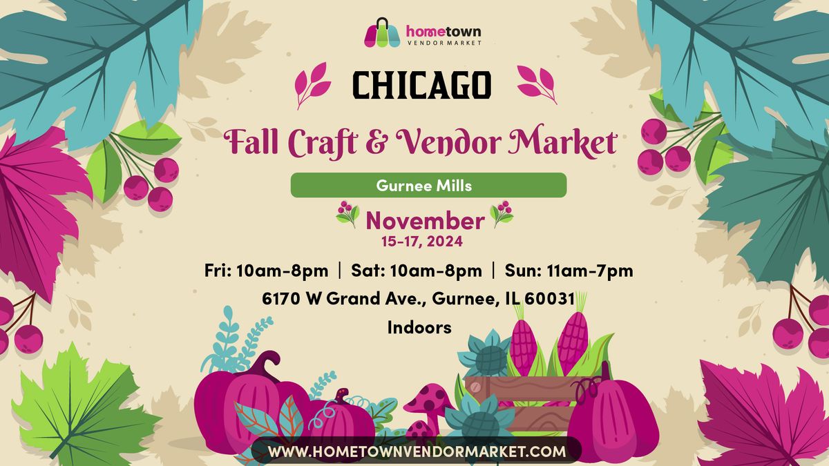 Chicago Fall Craft and Vendor Market