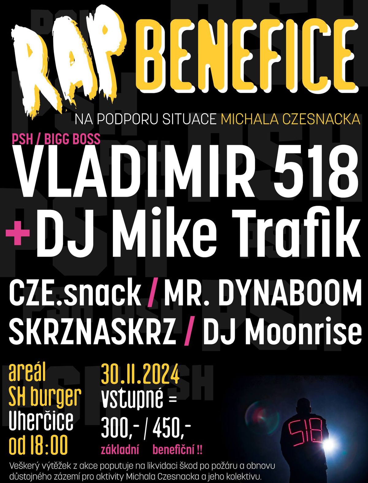 Benefi\u010dn\u00ed koncert pro Michala Czesnacka \/ Uher\u010dice